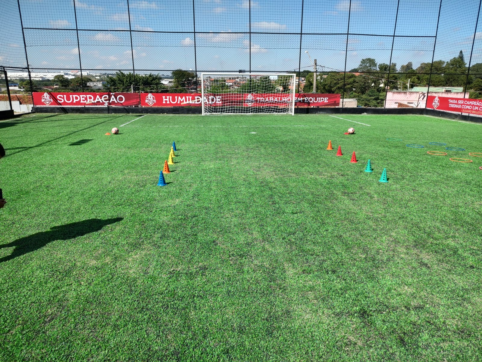 Treino na Belletti Soccer Academy
